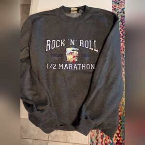 Rock 'N' Roll Gray Sweatshirt